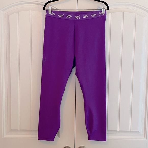 YITTY Pants - Yitty NWT Major Label Shaping High Waist Logo Women's Leggings 7/8 Length Sz XL
